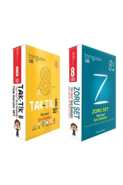 Tonguç Yayınları Tonguç 8. Sınıf Yeni Nesil Tüm Dersler Taktikli Soru Bankası Zoru Bankası ürün görseli 1