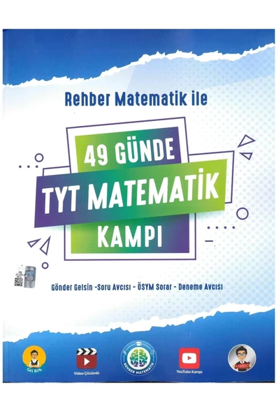 REHBER MATEMATİK YAYINLARI 49 Günde Tyt Matematik Kampı Rehber Matematik ürün görseli 1