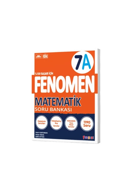 Fenomen Yayıncılık fenomen yayınları 2025 7.sınıf matemaitik A soru bankası ürün görseli 1