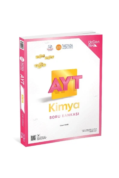 Üç Dört Beş Yayıncılık Üçdörtbeş Ayt Kimya Soru Bankası ürün görseli 1