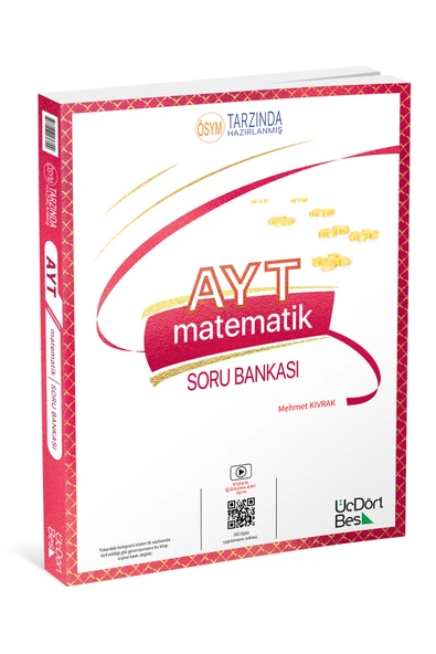 Üç Dört Beş Yayıncılık 2024 MODEL AYT MATEMATİK SORU BANKASI ürün görseli 1
