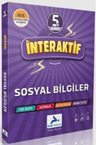 paraf yayınları Paraf Yayınları 5. Sınıf İnteraktif Sosyal Bilgiler Soru Kütüphanesi ürün görseli 1