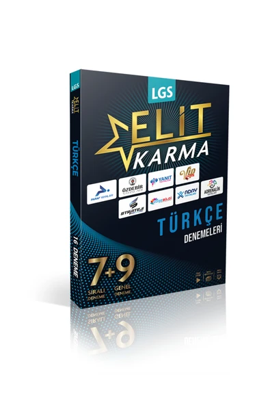 paraf yayınları ELİT KARMA 8.SINIF TÜRKÇE 16 BRANŞ DENEMESİ ürün görseli 1