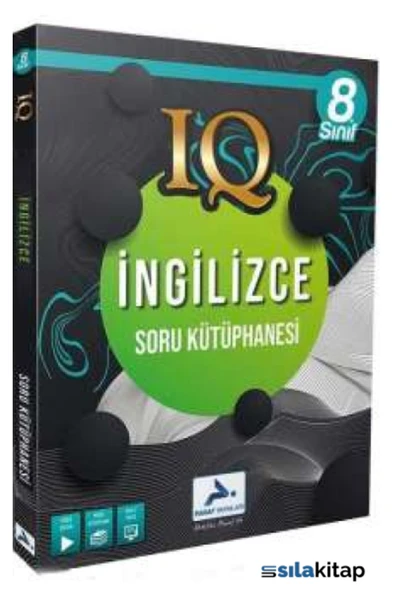 paraf yayınları 8. Sınıf Iq Ingilizce Soru Kütüphanesi ürün görseli 1