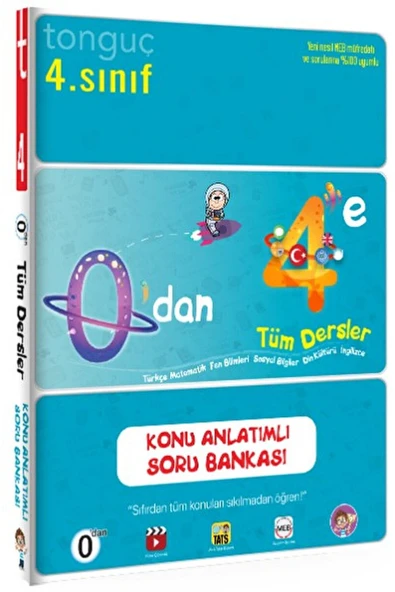 Tonguç Yayınları 0'dan 4'e Konu Anlatımlı Soru Bankası / Kolektif / Tonguç Akademi / 9786258152494 ürün görseli 1