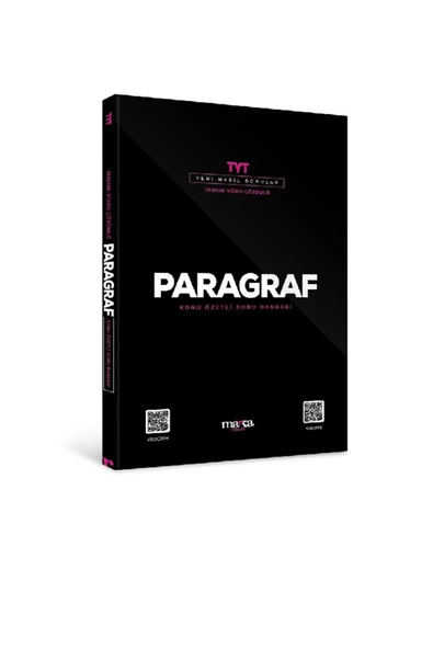 Marka Yayınları 2024 TYT Paragraf Konu Özetli Yeni Nesil Soru Bankası Tamamı Video Çözümlü Marka Yayınları ürün görseli 1