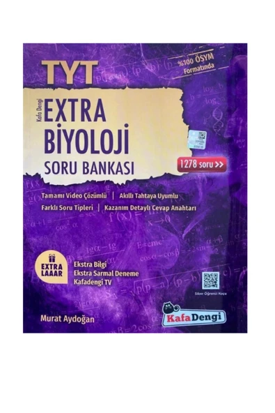 Kafa Dengi Yayınları Yayınları 2022 Tyt Kimya Fizik Biyoloji Extra Soru Bankası - 2