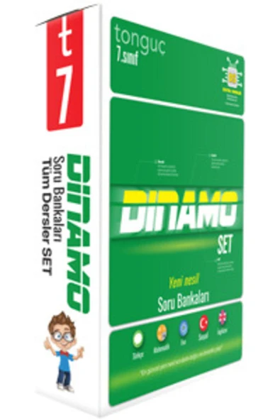Tonguç Yayınları 7. Sınıf Dinamo Tüm Dersler Soru Bankası Set / Kolektif / Tonguç Akademi / 8683781816873 ürün görseli 1