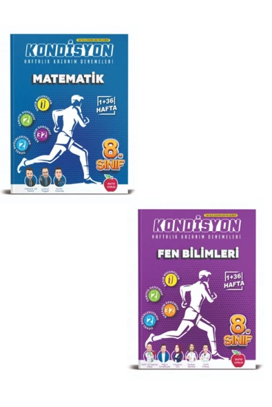 Newton Yayınları 8.sınıf Kondisyon Matematik, Fen Bilimleri Deneme Seti Hediyeli ürün görseli 1