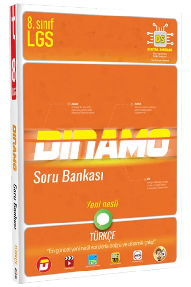 Tonguç Yayınları Tonguç 8. Sınıf LGS Türkçe Dinamo Soru Bankası Tonguç Akademi ürün görseli 1