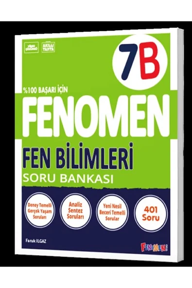 Fenomen Yayıncılık 7.sınıf Fen Bilimleri A-B Soru Bankası - 3