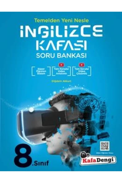 Kafa Dengi Yayınları Kafadengi 8. Sınıf Ingilizce Soru Bankası (tümü Video Çözümlü) ürün görseli 1