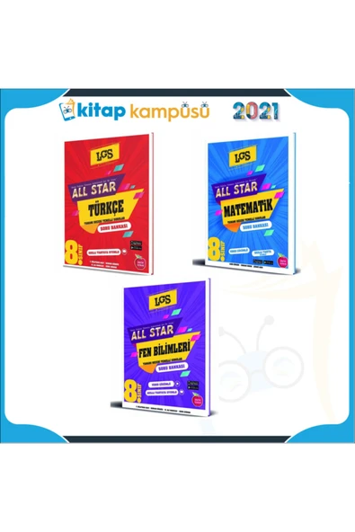 Newton Yayınları 8.sınıf All Star Türkçe Matematik Ve Fen Bilimleri Soru Bankası 2021 ürün görseli 1