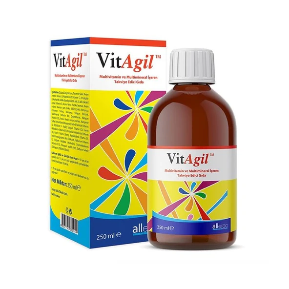VitAgil Multivitamin Şurup 250 ml ürün görseli 1