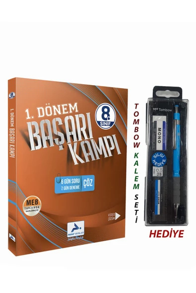 paraf yayınları Paraf Yayınları LGS Gün Gün 1. Dönem Başarı Kampı + Tombow Kalem Seti Hediye ürün görseli 1