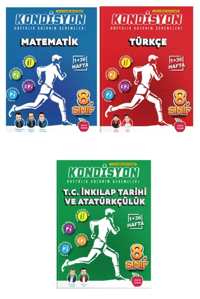Newton Yayınları Newton 8.sınıf Kondisyon Türkçe Matematik İnkılap Tarihi 37 Hafta Deneme Yeni 2023 2024