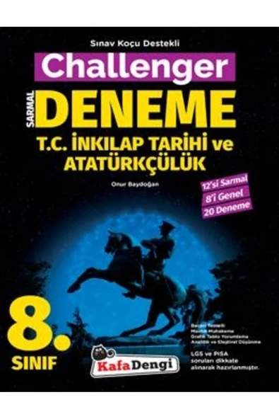 Kafa Dengi Yayınları LGS 8. Sınıf Branş Denemesi Challenger İnkılap Tarihi ürün görseli 1