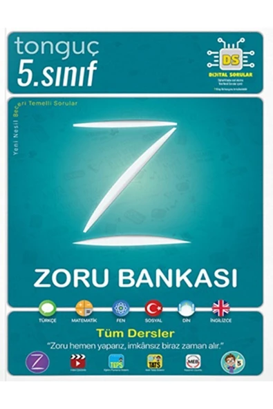 Tonguç Yayınları 5. Sınıf Zoru Bankası Tüm Dersler / Kolektif / Tonguç Akademi / 9786254223570 ürün görseli 1