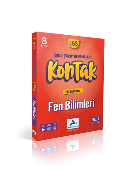 paraf yayınları Paraf 8. Sınıf Fen Bil.36 Lı Kontak Deneme (Konu Takip Denemeleri) ürün görseli 1