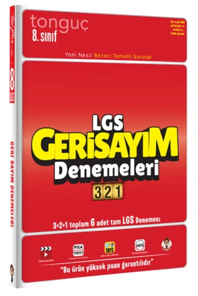 Tonguç Yayınları Lgs Geri Sayım Denemeleri 2 ürün görseli 1