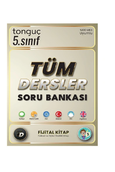 Tonguç Yayınları 5. Sınıf Tüm Dersler Soru Bankası ürün görseli 1