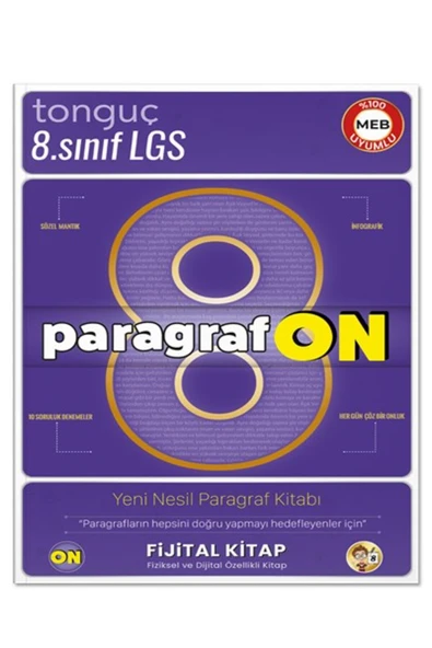 Tonguç Yayınları Lgs Paragrafon Ve Paragrafons / 5-6-7 Ve 8. Sınıf - Resim 3