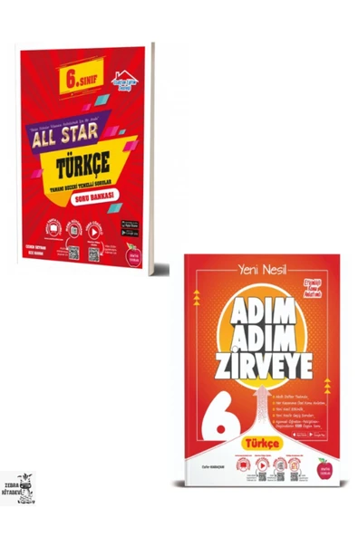Newton Yayınları 6.sınıf All Star Türkçe, Adım Adım Türkçe Soru Bankası Seti Hediyeli ürün görseli 1