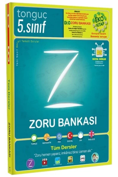 Tonguç Yayınları 5. Sınıf Tüm Dersler Eko Zoru Bankası