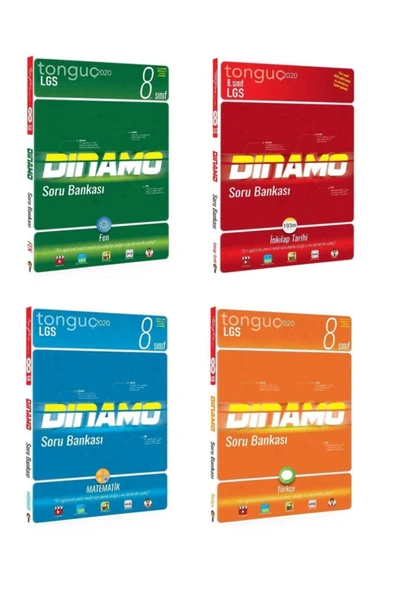 Tonguç Yayınları 8. Sınıf Tüm Dersler Dinamo Soru Bankası Seti 2 ürün görseli 1