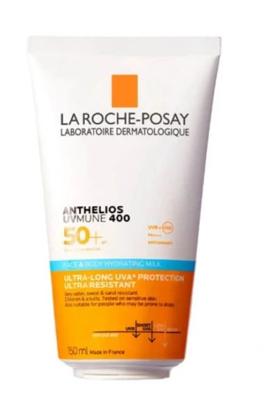 La Roche Posay Anthelios Uvmune SPF50+ Yüz ve Vücut Güneş Sütü 150 ml
