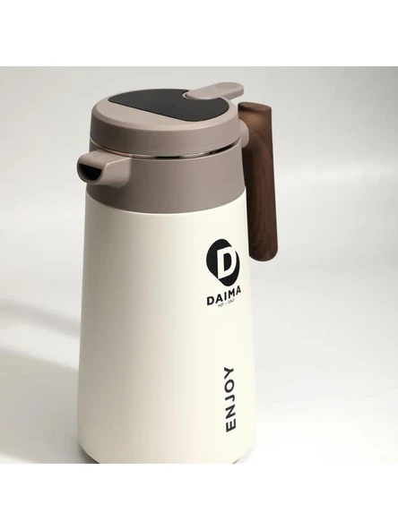 DAİMA ENJOY TERMOS BEYAZ 1680ML - Resim 2