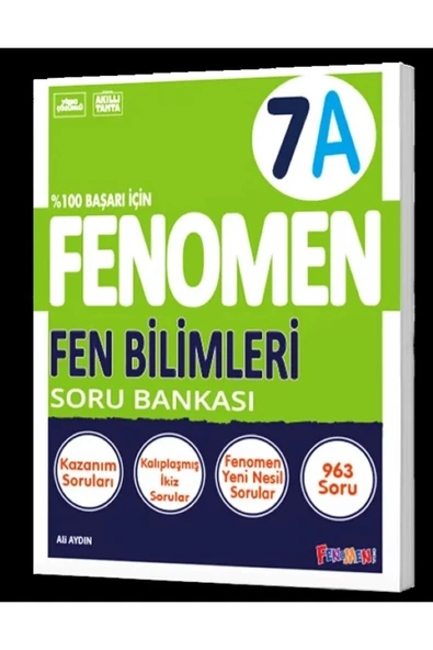 Fenomen Yayıncılık 7.sınıf Fen Bilimleri A-B Soru Bankası - 2