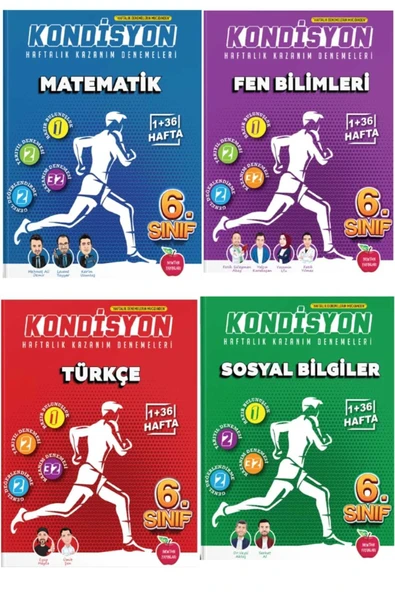 Newton Yayınları Newton 6.sınıf Kondisyon Türkçe Matematik Fen Bilimleri İnkılap Tarihi 37 Hafta Deneme Yeni2023 2024 ürün görseli 1