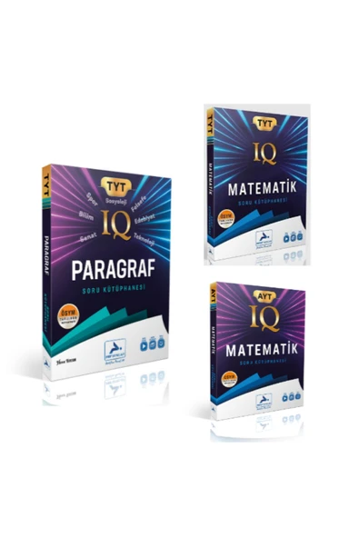 paraf yayınları Paraf Iq Tyt Paragraf - Tyt Matematik - Ayt Matematik