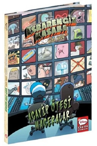 Beta Kids Disney  Çizgi Klasikler –  ESRARENGİZ KASABA ACAYİP ÖTESİ MACERALAR kitabı - Disney Editör Ekibi - B ürün görseli 1