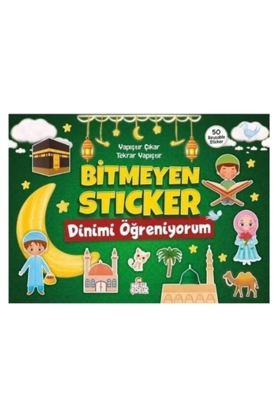 Genç Nesil BİTMEYEN STICKER DİNİMİ ÖĞRENİYORUM 50 ÇIKARTMALI EMA YAYINLARI ürün görseli 1