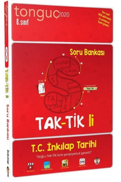 Tonguç Yayınları 8. Sınıf T.C. İnkılap Tarihi ve Atatürkçülük Taktikli Soru Bankası / Tonguç Akademi / 9786254223426 ürün görseli 1