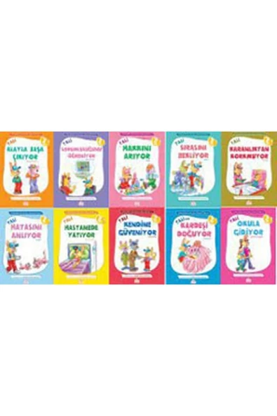 Nesil Yayınları Öykülerle Duygusal Zeka Eğitimi (10 KİTAP VCD) ürün görseli 1