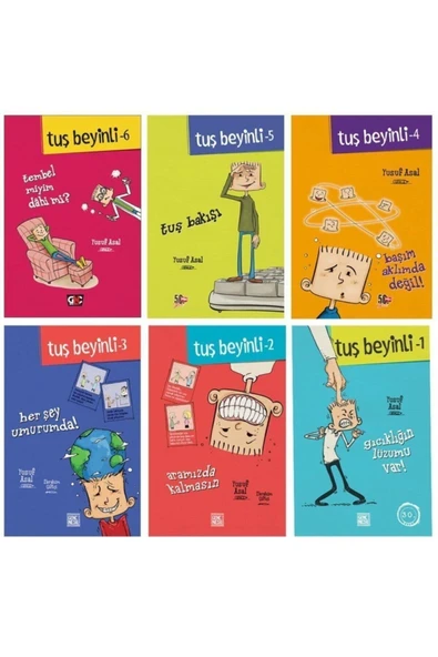 Genç Nesil Tuş Beyinli Kitap Seti (6 Kitap) Yusuf Asal ürün görseli 1