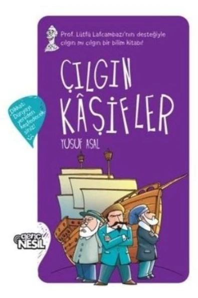 Nesil Yayınları Çılgın Kaşifler (ciltli) ürün görseli 1