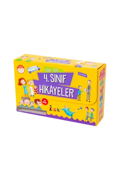 Nesil 4. Sınıf Hikayeler (10 Kitap Set) + Soru Kitapçığı Bıcırık Yayınları ürün görseli 1