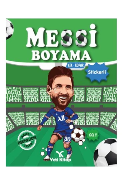 yeti kitap Messi Boyama Kitabı / / Feyyaz Ulaş ürün görseli 1
