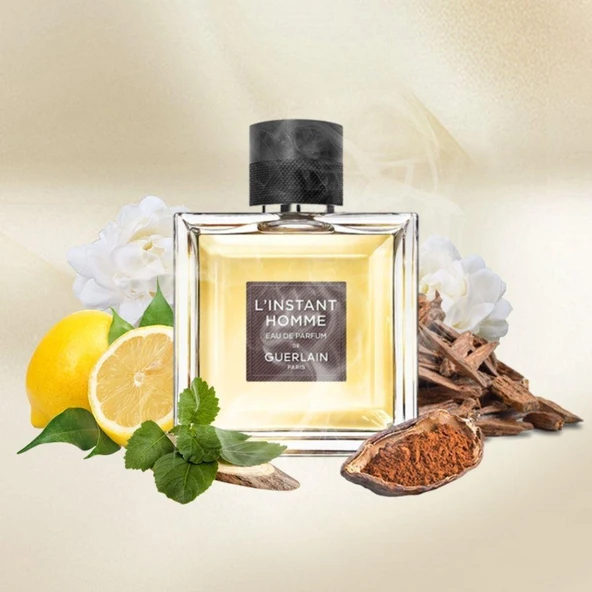 Guerlain L'Instant Homme EDP 100 ml Erkek Parfümü - Resim 4