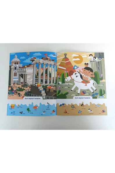 yeti kitap 2-4 Yaş Bul-bil Etkinlik Kitap Seti (3 Kitap) - Resim 8