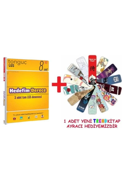 Tonguç Yayınları 8. Sınıf Lgs Hedefim Derece Denemeleri ürün görseli 1