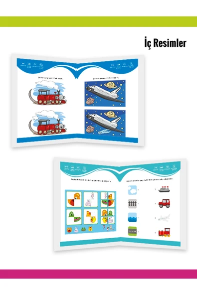 yeti kitap Mega Süper Zeka Setim Aktivite Kitaplarıyla Dolu Eğlenceli Eğitim Seti - 3