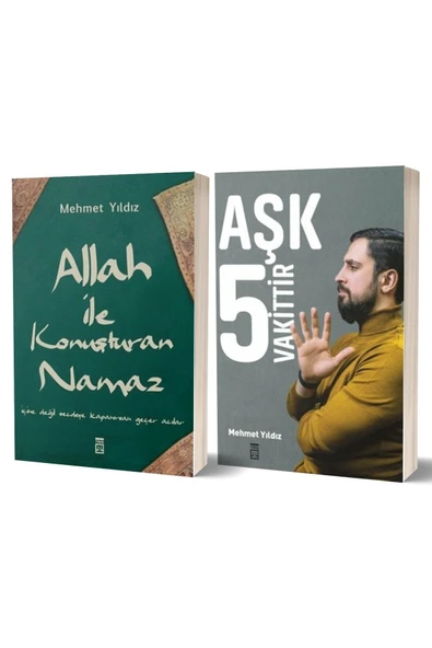 Timaş Yayınları Allah Ile Konuşturan Namaz - Aşk 5 Vakittir 2 Kitap Set