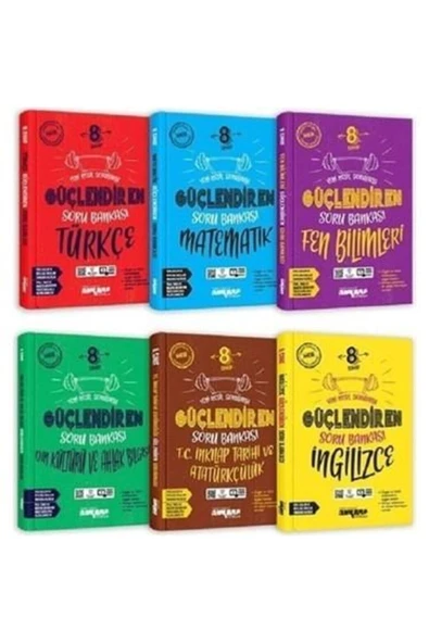 Kafa Dengi Yayınları 8.Sınıf Ankara Güçlendiren Soru Bankası Seti + Kafa Dengi Yayınları Soru Bankası Seti + Net Paragraf - 2