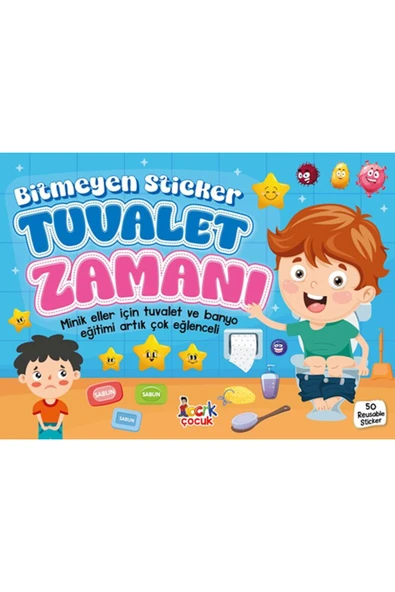 Timaş Yayınları Bitmeyen Stıcker - Tuvalet Zamanı ürün görseli 1