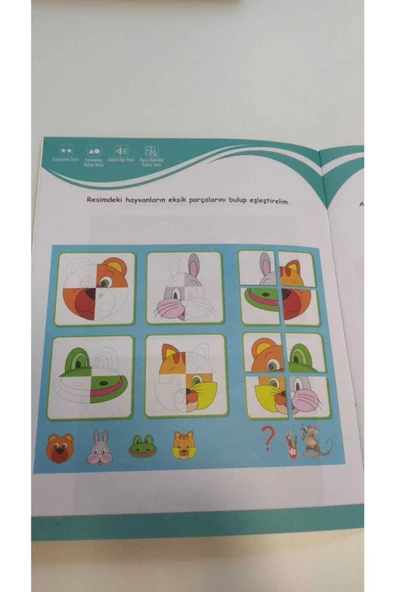 yeti kitap 4-5 Yaş Dikkat Geliştirici Set - Resim 7